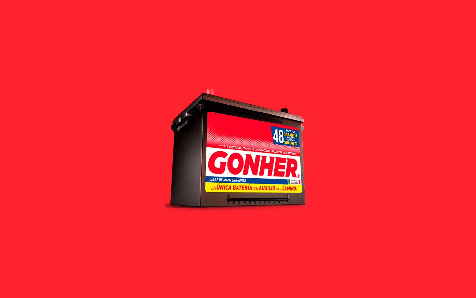 baterias para auto gonher